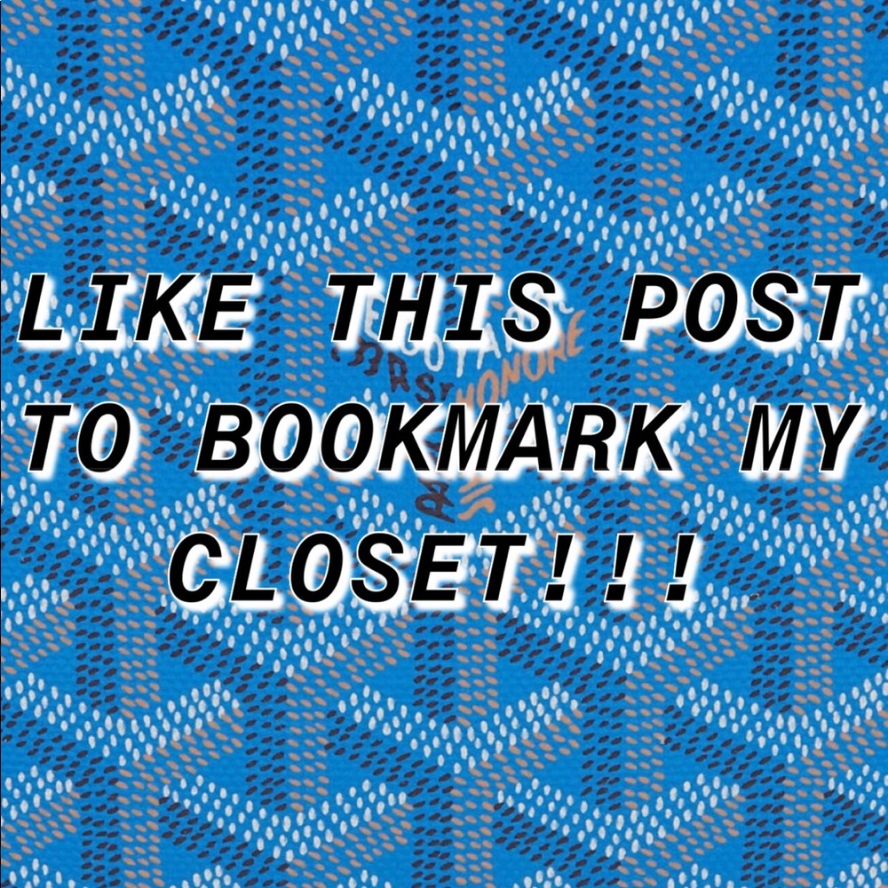 IF YOU LIKE THE ITEMS I'M SELLING, LIKE THIS POST!